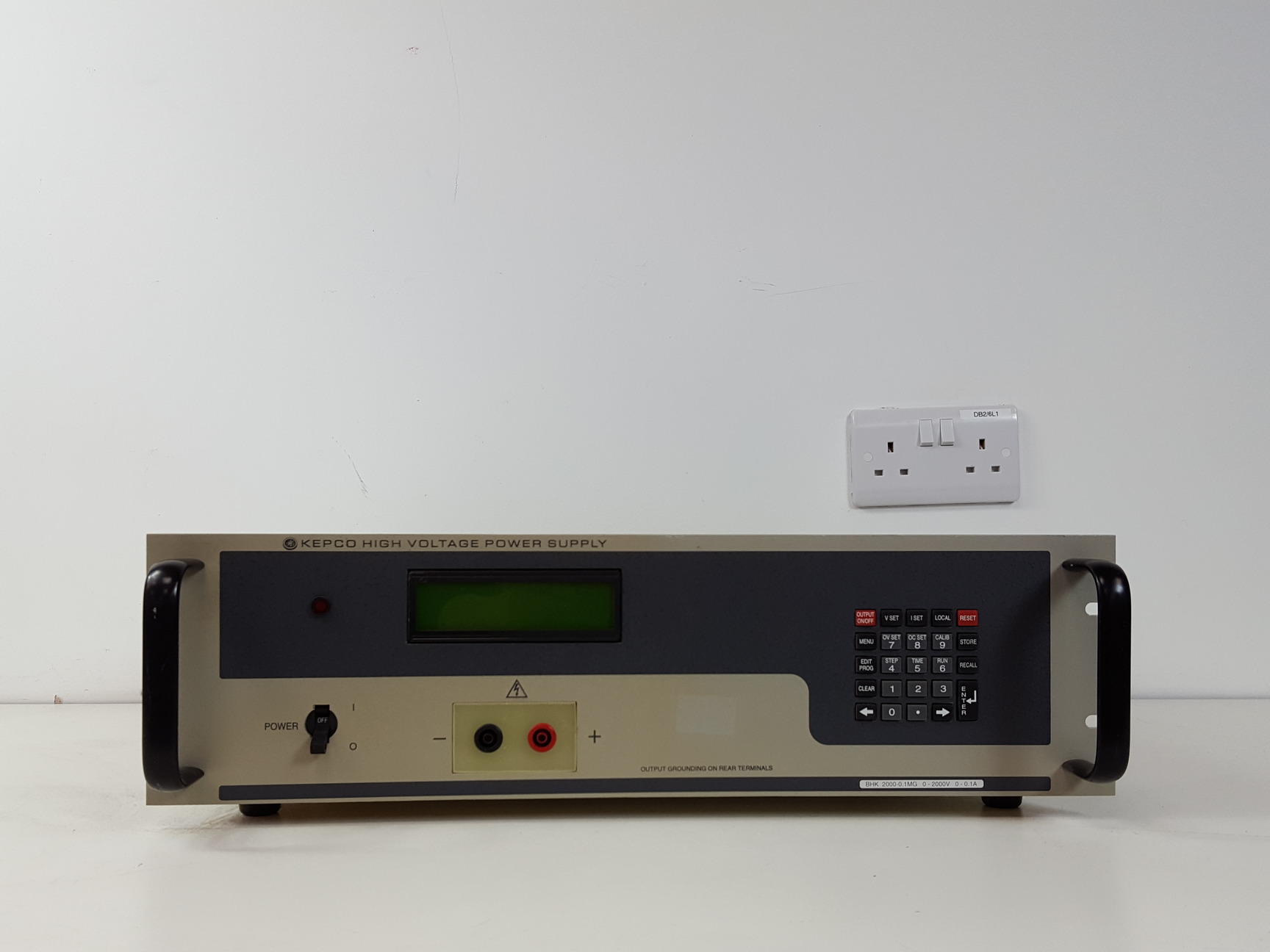 Image of Kepco High Voltage Power Supply  Model: BHK 2000-0.1MG Lab