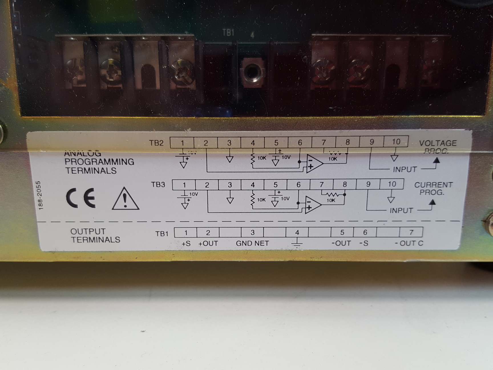 Image of Kepco High Voltage Power Supply  Model: BHK 2000-0.1MG Lab