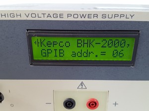 Thumbnail image of Kepco High Voltage Power Supply  Model: BHK 2000-0.1MG Lab