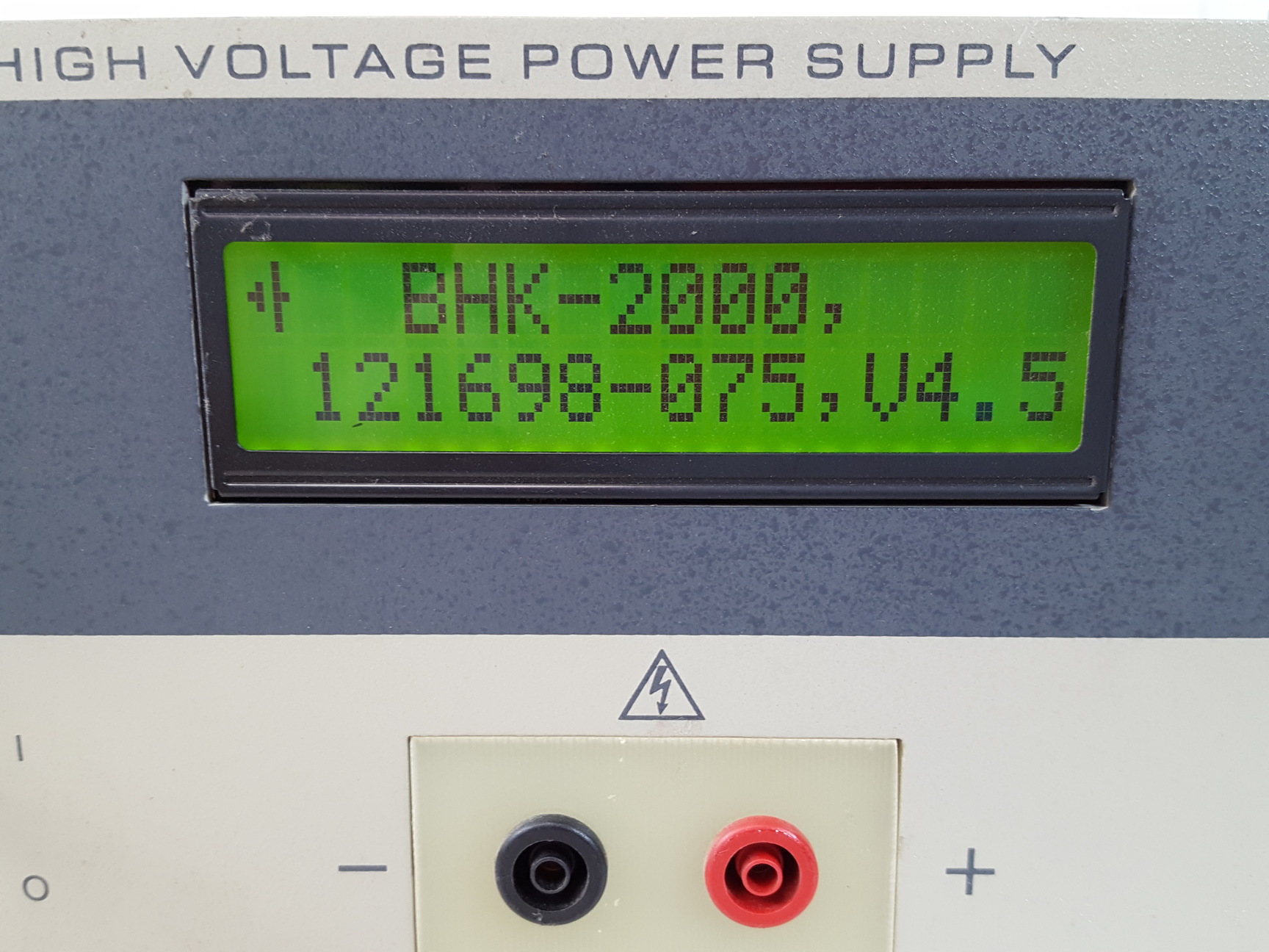 Image of Kepco High Voltage Power Supply  Model: BHK 2000-0.1MG Lab