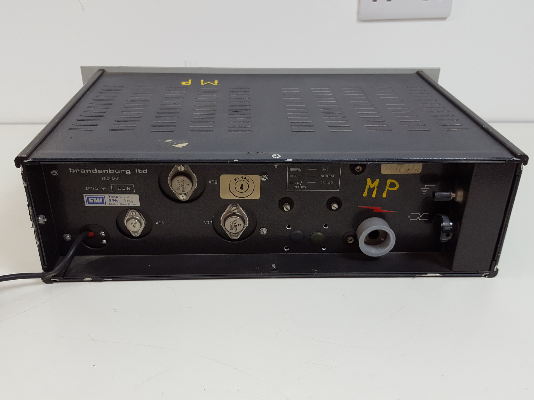 Image of Brandenburg Alpha Series Regulated High Voltage Power Supply Model: 907 Lab