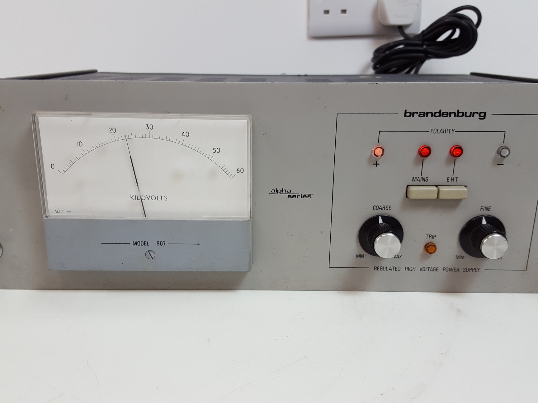 Image of Brandenburg Alpha Series Regulated High Voltage Power Supply Model: 907 Lab