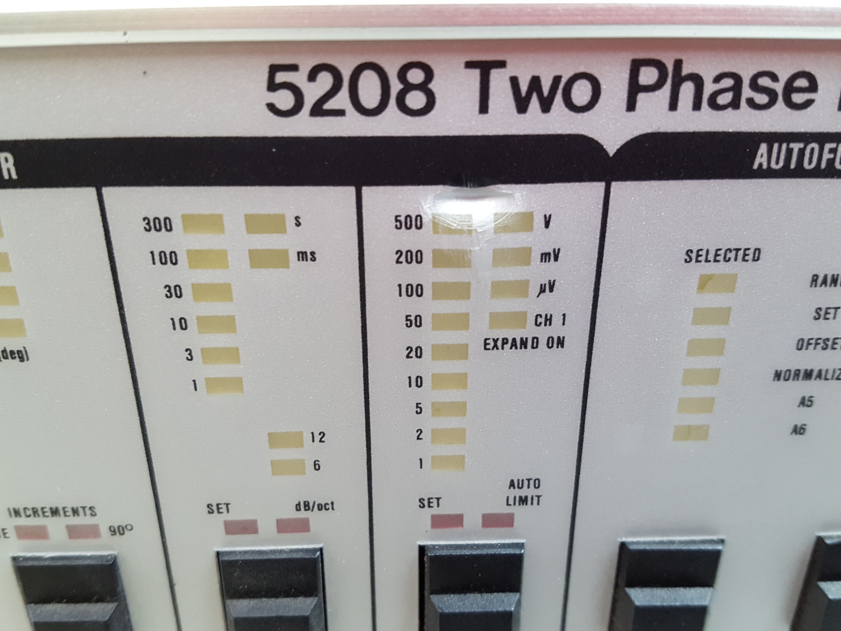 Image of EG&G Princeton Applied Research  5208 Two Phase Lock-in Analyzer Lab Faulty
