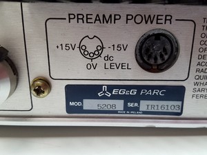 Thumbnail image of EG&G Princeton Applied Research  5208 Two Phase Lock-in Analyzer Lab Faulty