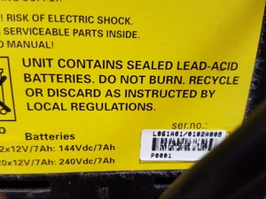 Thumbnail image of IMV LanPro 6-11 UPS Uninterruptible Power Supply & 2 x LanPro Battery Packs 