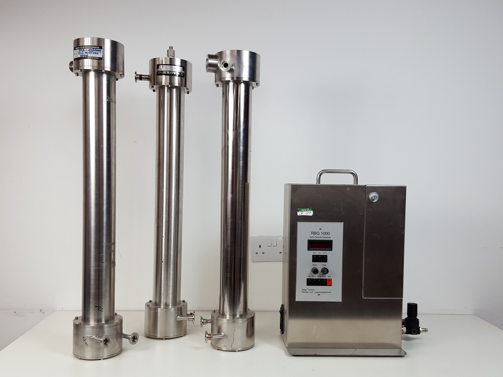 Image of Palas Solid Particle Dispenser RBG 1000 & 2 x Hauke DMA-10/1000 Diffusion Tubes