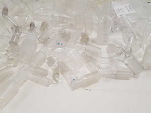 Thumbnail image of Large Lot of Mixed Laboratory Glassware Flasks, Tubes, Distillation, Evaporators