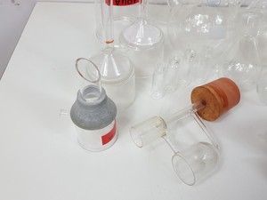 Thumbnail image of Lot of Round Bottom Laboratory Flasks - Mixed Sizes - 10ml-2l + Extras Lab