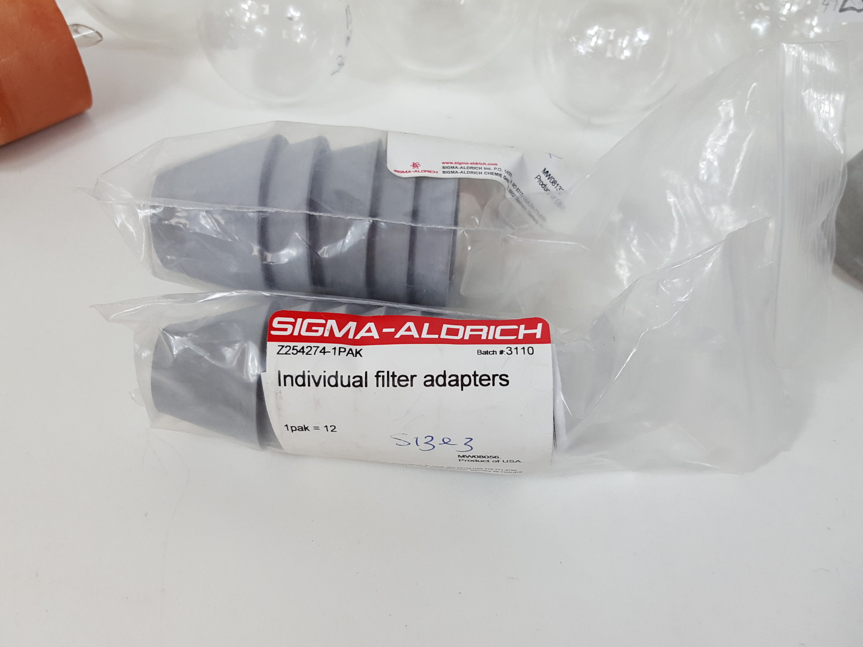 Image of Lot of Round Bottom Laboratory Flasks - Mixed Sizes - 10ml-2l + Extras Lab