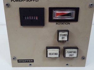 Thumbnail image of Pfeiffer Power Supply  Model: TCP 040 Turbo Pump Controller Lab