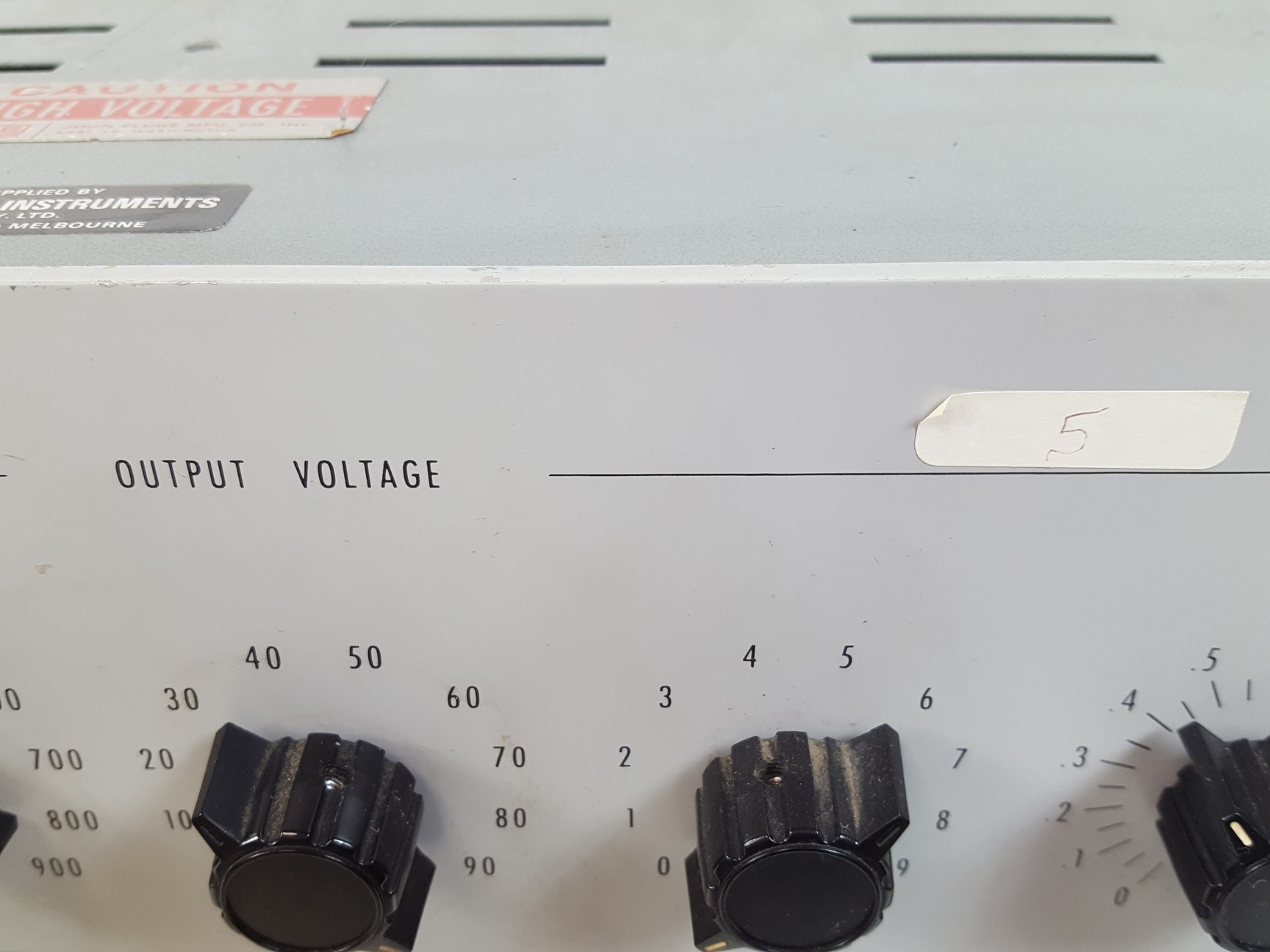 Image of Fluke High Voltage Power Supply  Model: 410B Lab