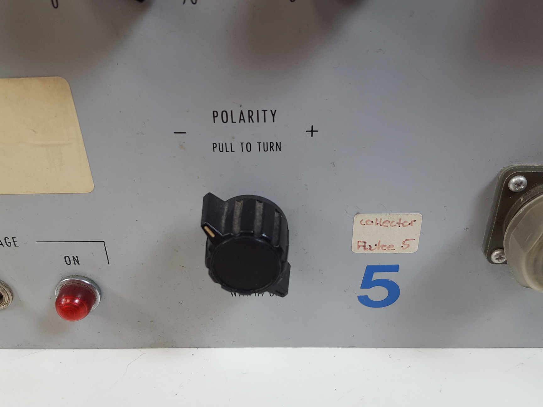 Image of Fluke High Voltage Power Supply  Model: 410B Lab