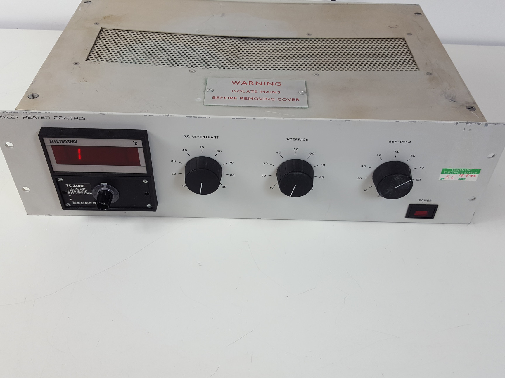 Image of Kratos Analytical Instruments  Inlet Heater Control  DRG No. A23689W-R3 Lab