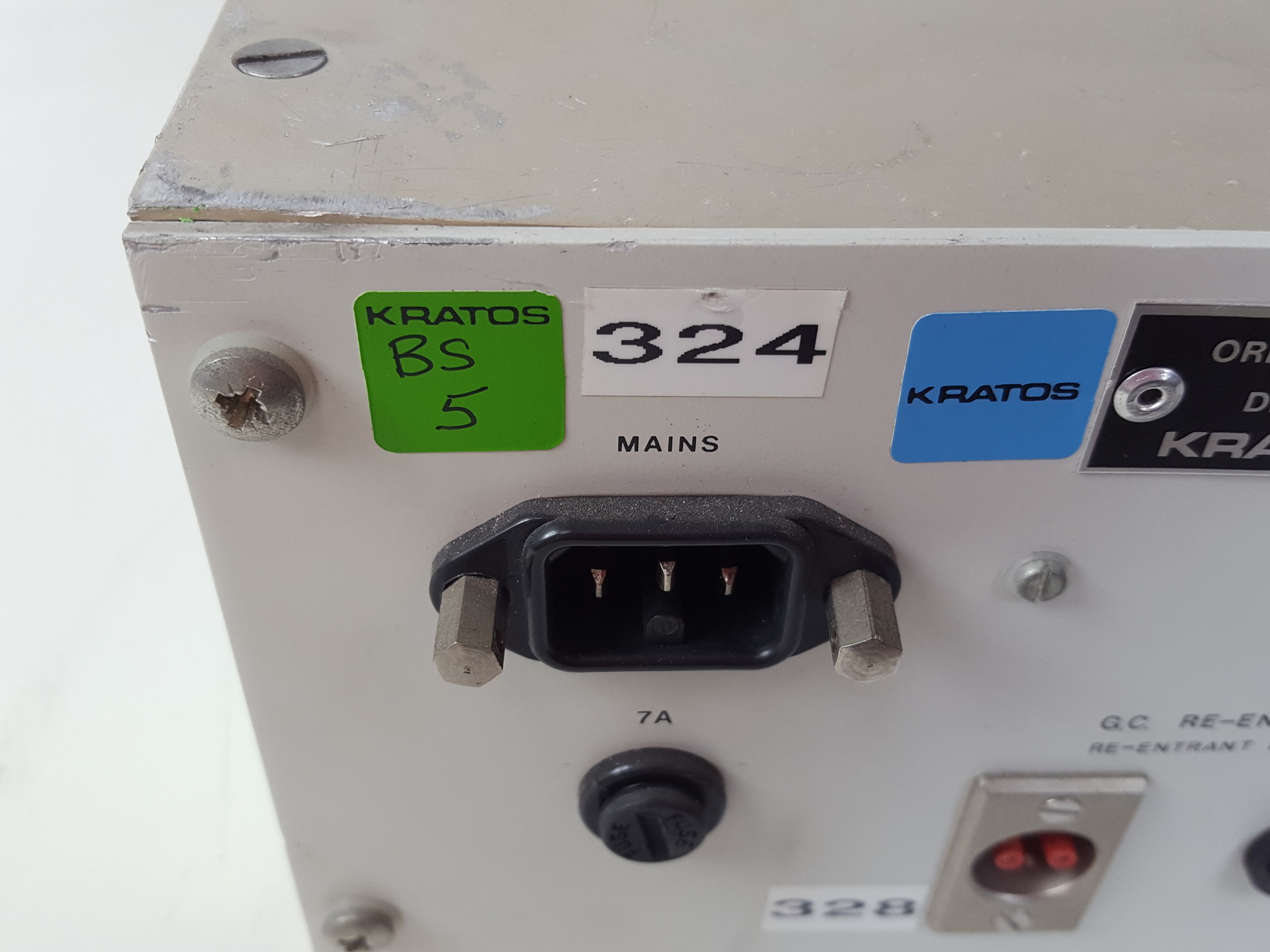 Image of Kratos Analytical Instruments  Inlet Heater Control  DRG No. A23689W-R3 Lab