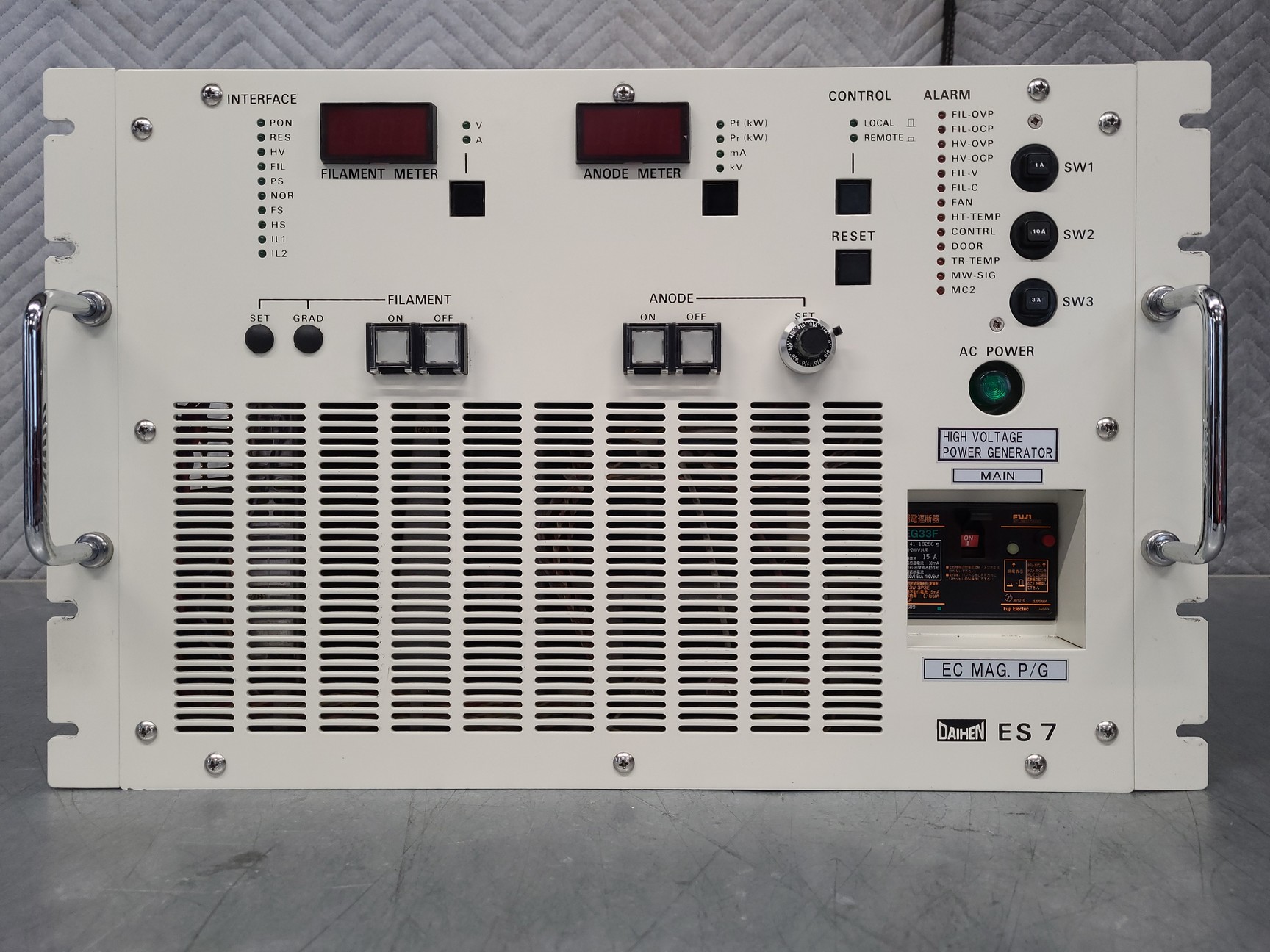 Image of DAIHEN ES7 High Voltage Power Generator Lab EC Magnetron