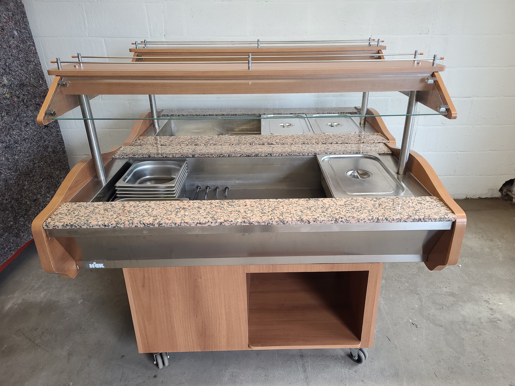 Image of 2x HCK Hot and Cold Commercial Catering Servery Buffet Units