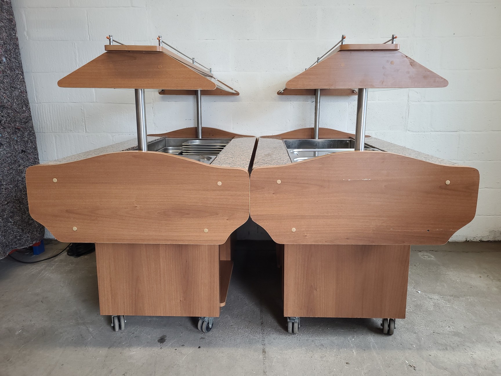 Image of 2x HCK Hot and Cold Commercial Catering Servery Buffet Units