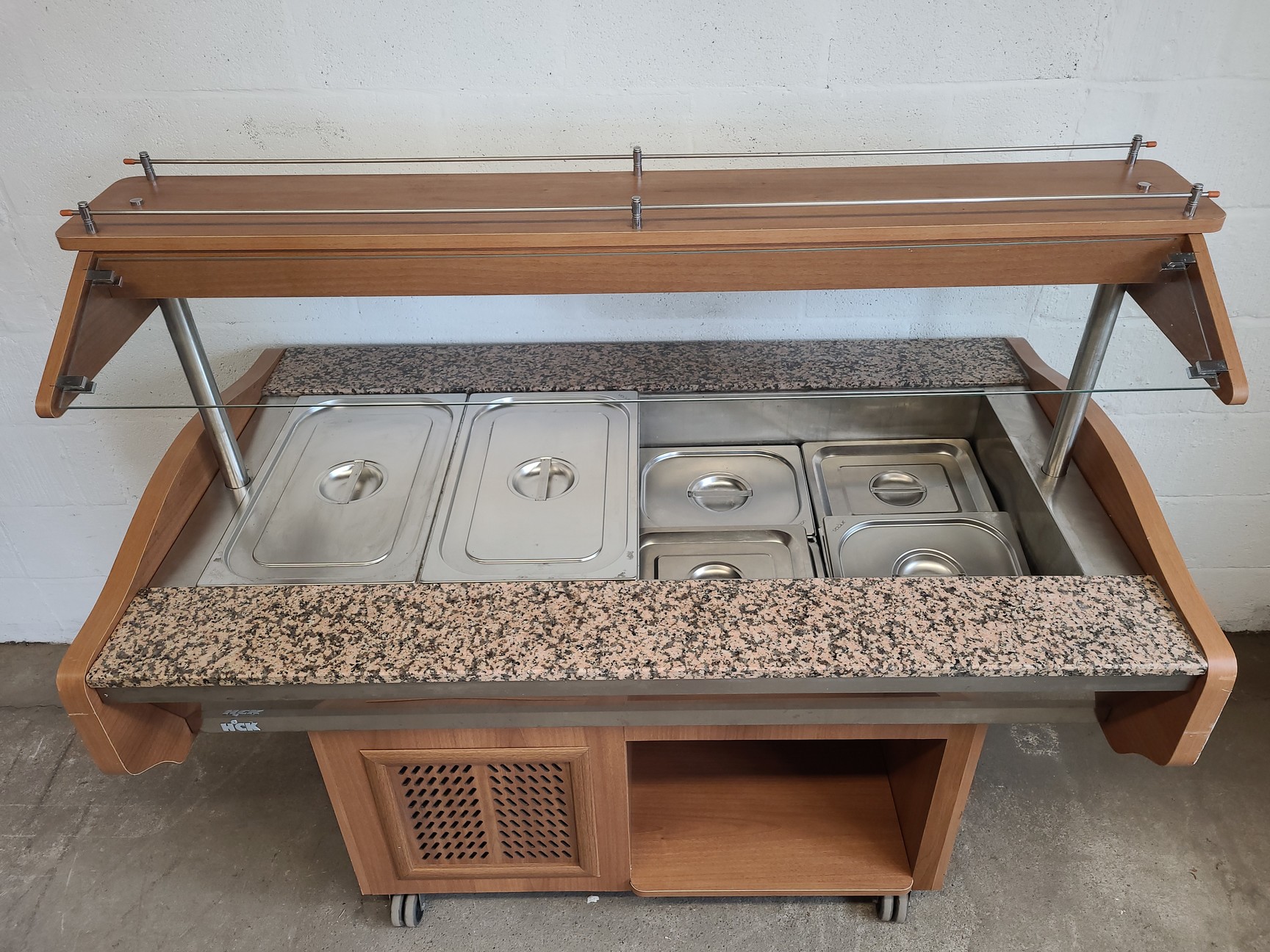 Image of 2x HCK Hot and Cold Commercial Catering Servery Buffet Units