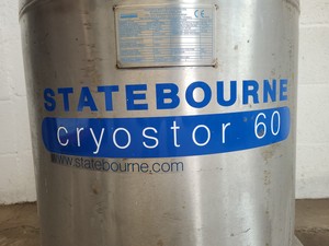 Thumbnail image of Statebourne Cryogenics Cryostor 60 Liquid Nitrogen Storage Tank (60l) Lab