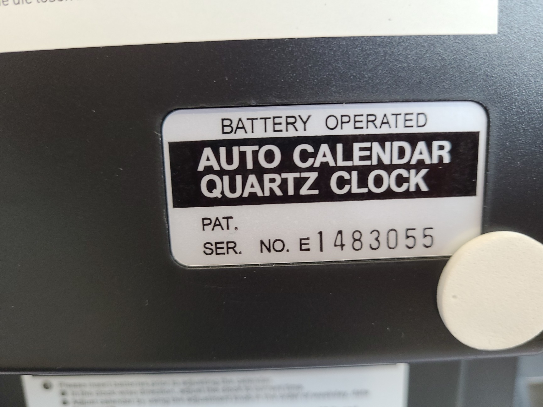 Image of 8 x Habitat Vintage Style Analogue Flip Clocks with Calendar 43x43cm