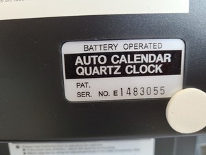 Thumbnail image of 8 x Habitat Vintage Style Analogue Flip Clocks with Calendar 43x43cm