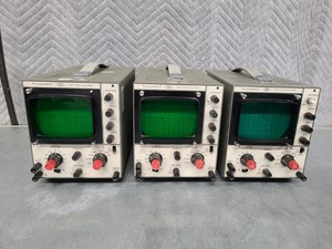 Thumbnail image of 10 x Oscilloscopes - Telequipment, Hameg, Griffin, Harris, S51E, S51, D51, D61a 