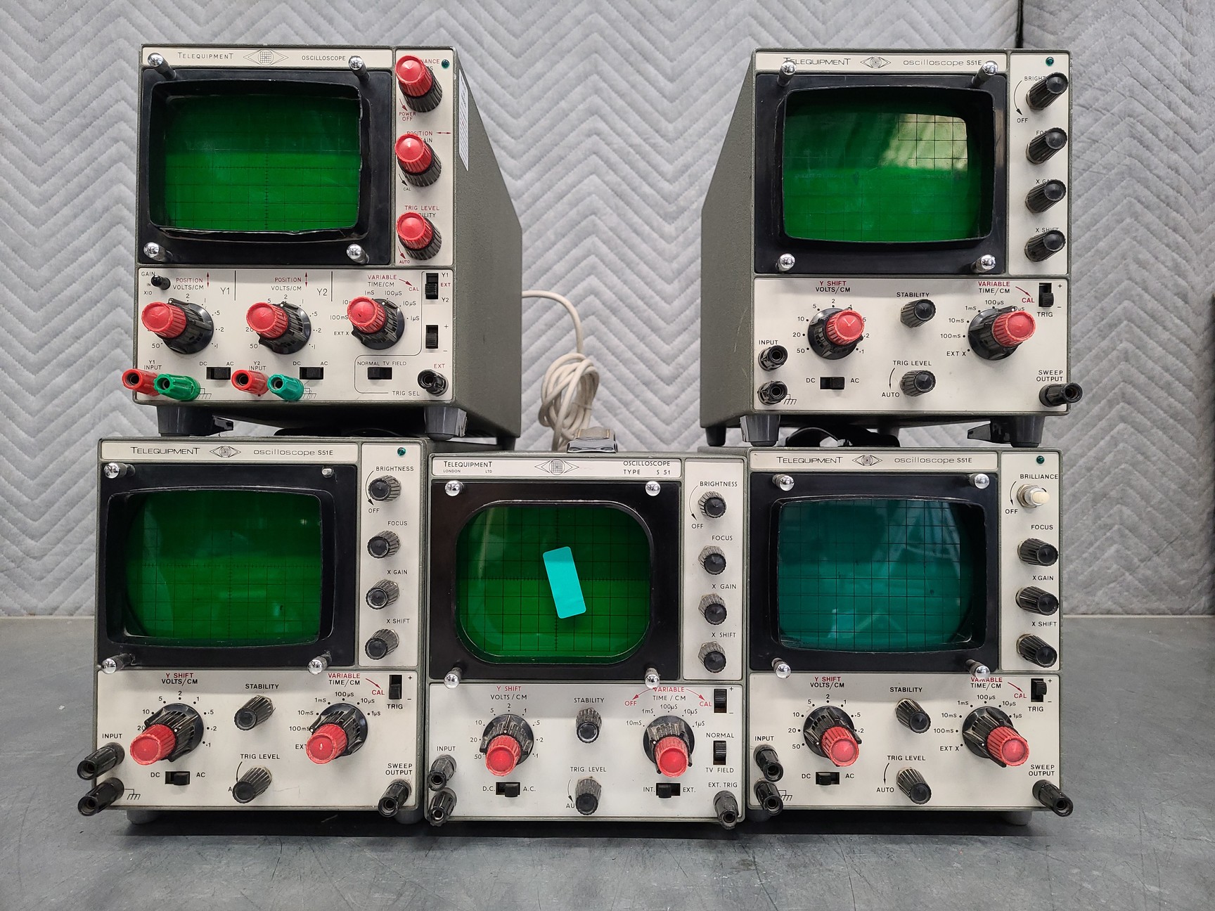 Image of 10 x Oscilloscopes - Telequipment, Hameg, Griffin, Harris, S51E, S51, D51, D61a