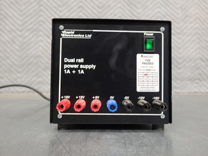 Thumbnail image of 7 x Rapid Electronics LTD Dual Rail Laboratory Power Supplies 1A+1A Lab