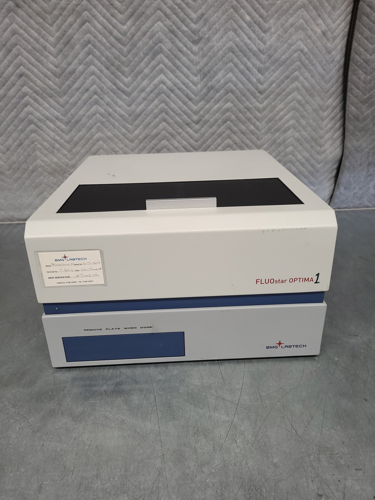 Image of BMG Labtech Fluostar Optima Microplate Reader System with PC & Software Lab