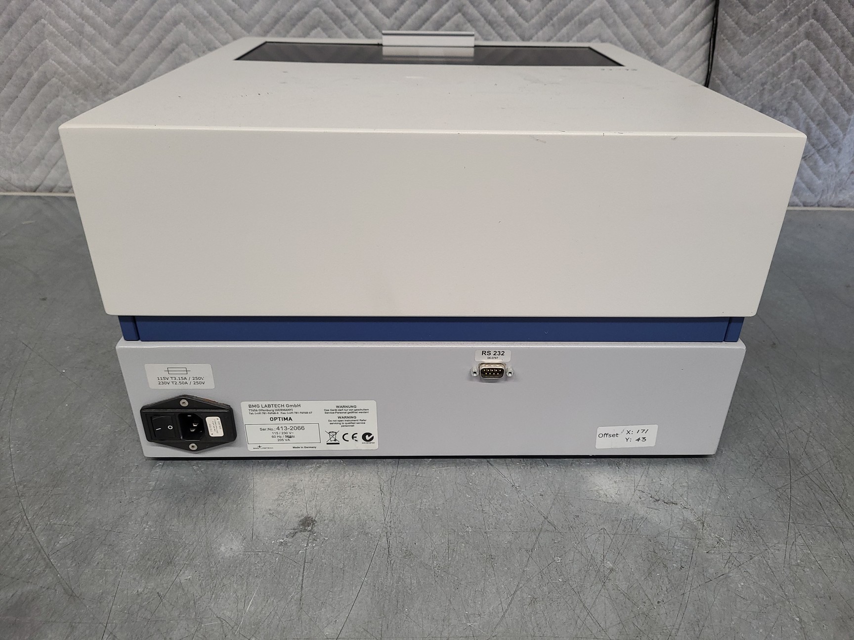 Image of BMG Labtech Fluostar Optima Microplate Reader System with PC & Software Lab