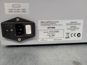 Thumbnail image of BMG Labtech Fluostar Optima Microplate Reader System with PC & Software Lab