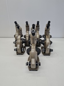 Thumbnail image of 8 x Vickers Instruments Monocular Microscopes with 3 x Objectives Each Lab