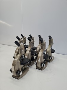 Thumbnail image of 8 x Vickers Instruments Monocular Microscopes with 3 x Objectives Each Lab