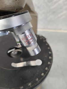 Thumbnail image of 8 x Vickers Instruments Monocular Microscopes with 3 x Objectives Each Lab