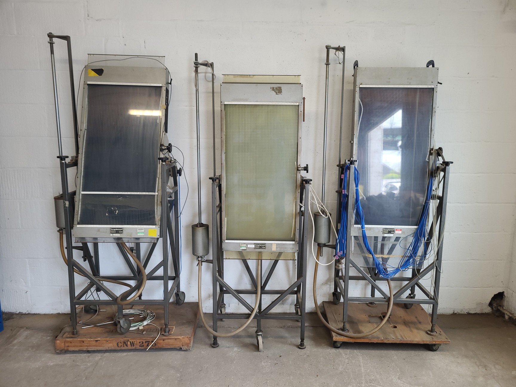 Image of 3 x Tecquipment Hydraulic Barometers Lab