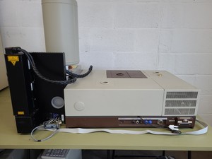 Thumbnail image of Bruker IFS 66 FT-Raman Spectrometer System with Nikon Optiphot, Compressor Lab