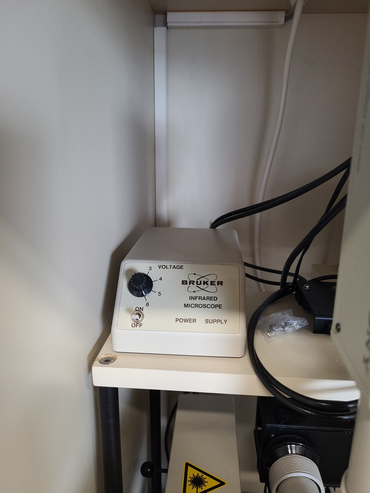 Image of Bruker IFS 66 FT-Raman Spectrometer System with Nikon Optiphot, Compressor Lab