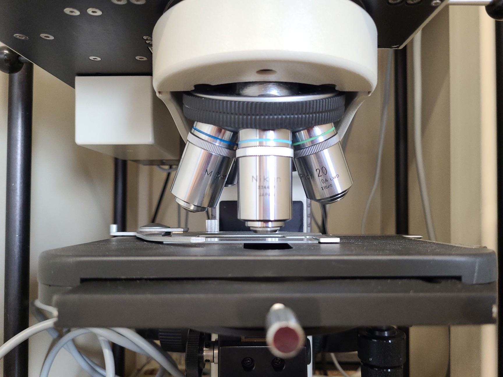 Image of Bruker IFS 66 FT-Raman Spectrometer System with Nikon Optiphot, Compressor Lab 
