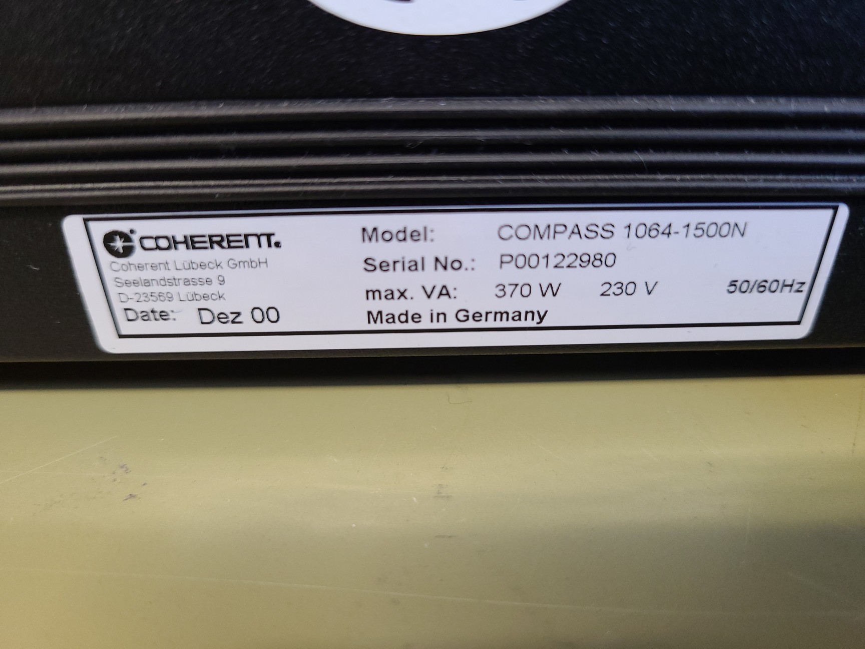 Image of Bruker IFS 66 FT-Raman Spectrometer System with Nikon Optiphot, Compressor Lab