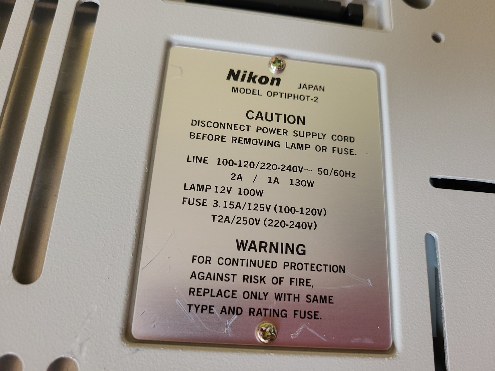 Image of Bruker IFS 66 FT-Raman Spectrometer System with Nikon Optiphot, Compressor Lab