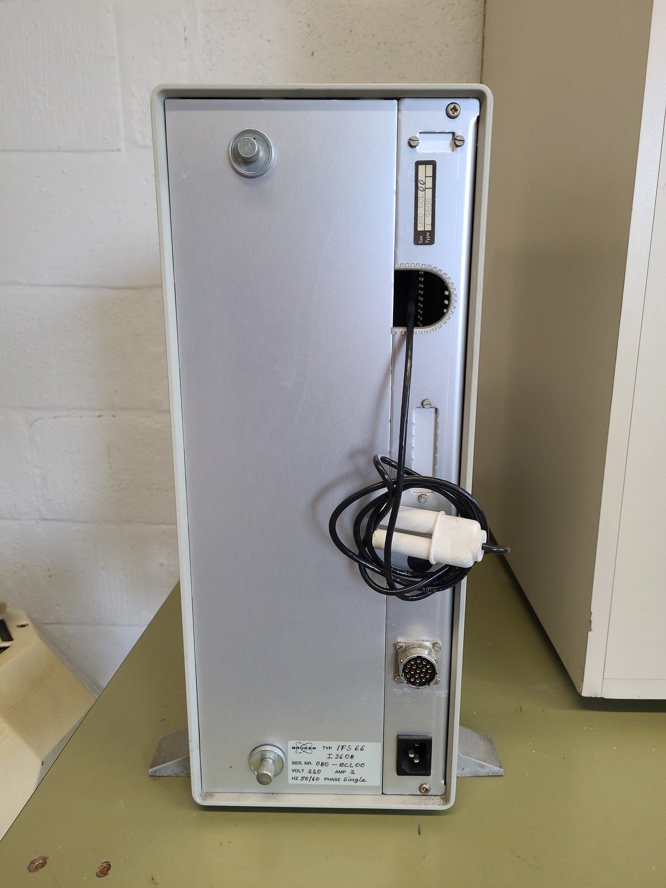 Image of Bruker IFS 66 FT-Raman Spectrometer System with Nikon Optiphot, Compressor Lab