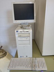 Thumbnail image of Bruker IFS 66 FT-Raman Spectrometer System with Nikon Optiphot, Compressor Lab 