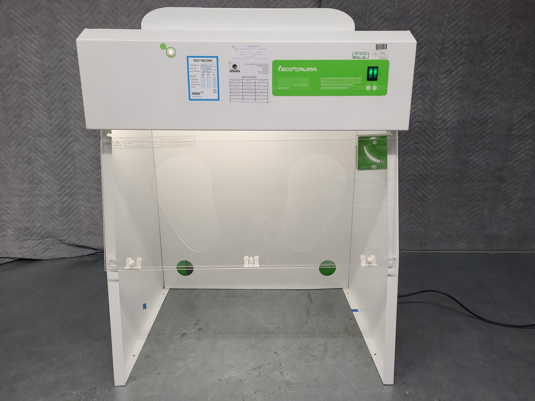 Image of ECO2 Cruma Ductless Filtration Fume Hood Cabinet Lab