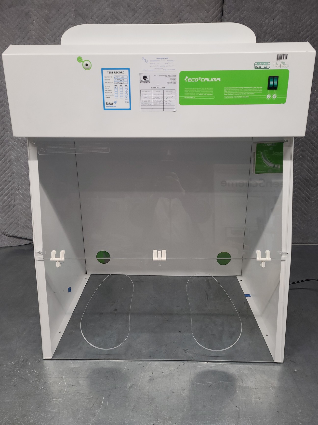 Image of ECO2 Cruma Ductless Filtration Fume Hood Cabinet Lab