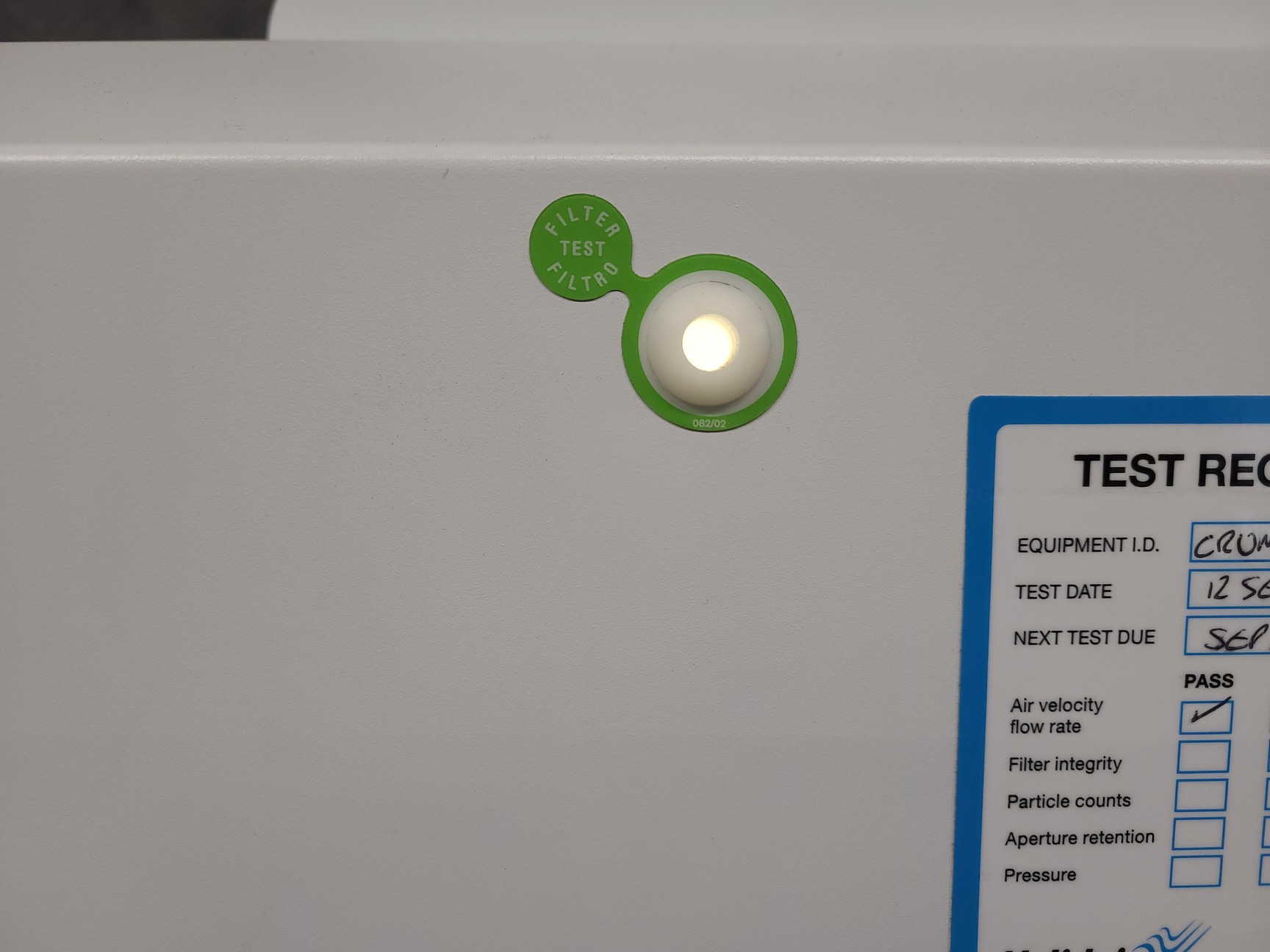 Image of ECO2 Cruma Ductless Filtration Fume Hood Cabinet Lab