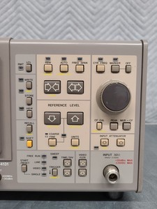 Thumbnail image of Advantest Spectrum Analyser TR4131 & TakedaRiken Spectrum Analyser TR4133B