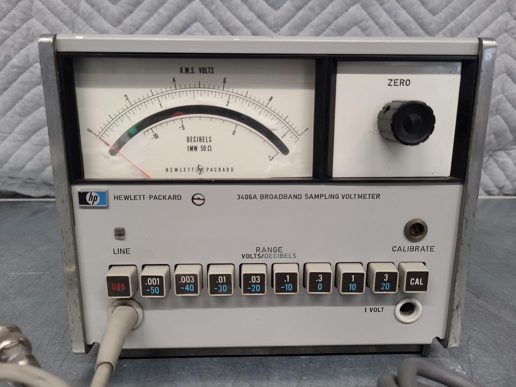 Image of Hewlett Packard 3406A Broadband Sampling Voltmeter with Probe Lab