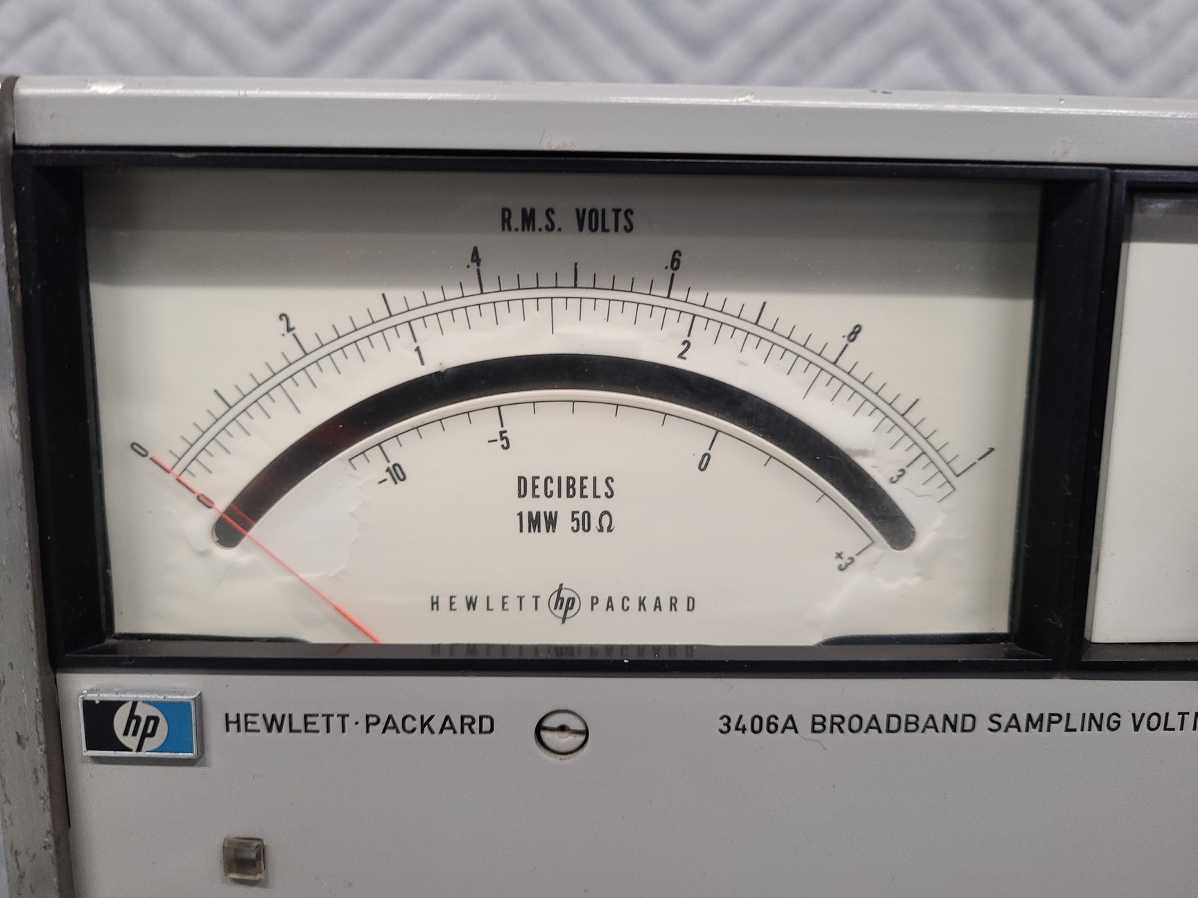 Image of Hewlett Packard 3406A Broadband Sampling Voltmeter with Probe Lab