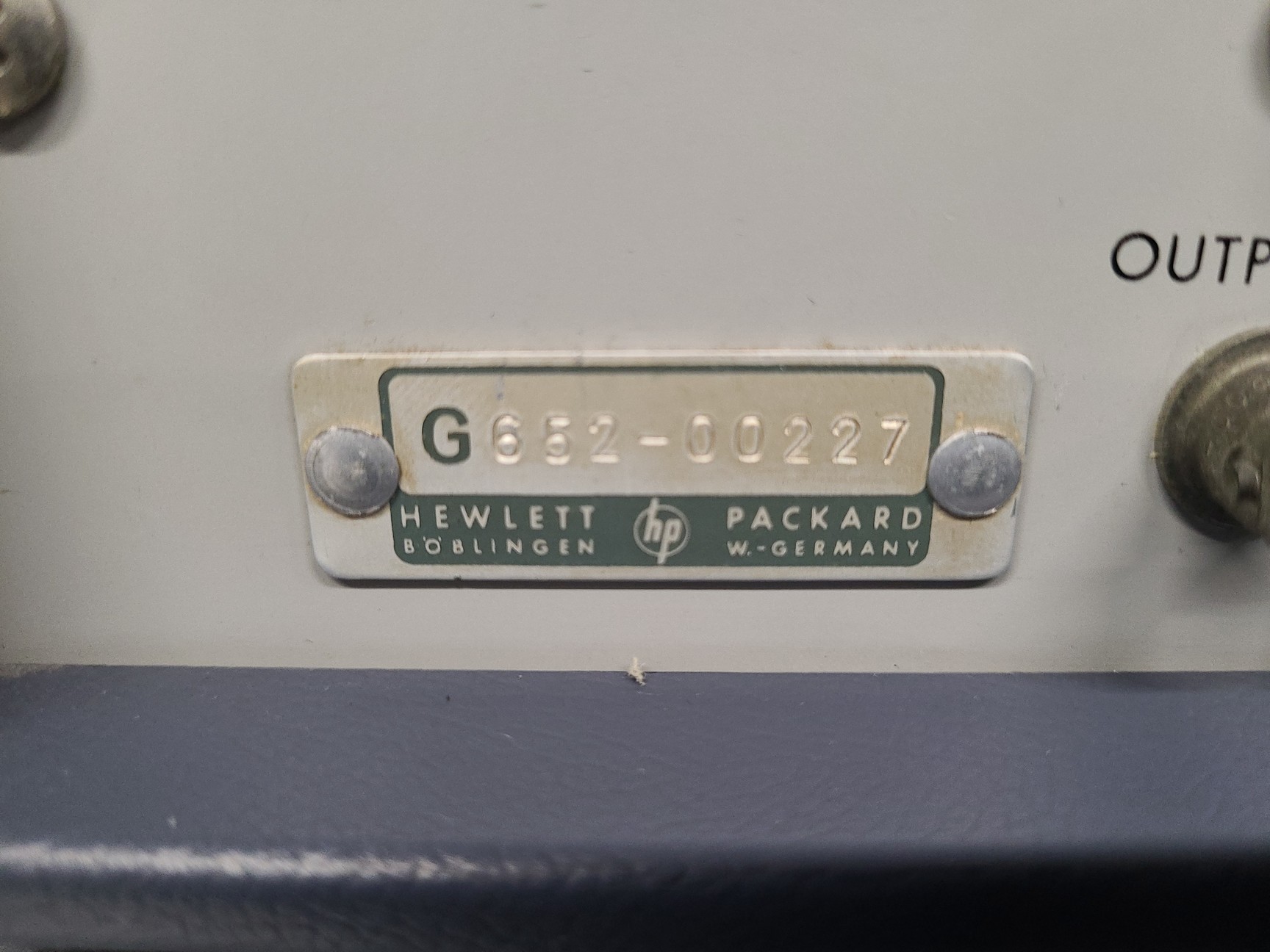 Image of Hewlett Packard 3406A Broadband Sampling Voltmeter with Probe Lab