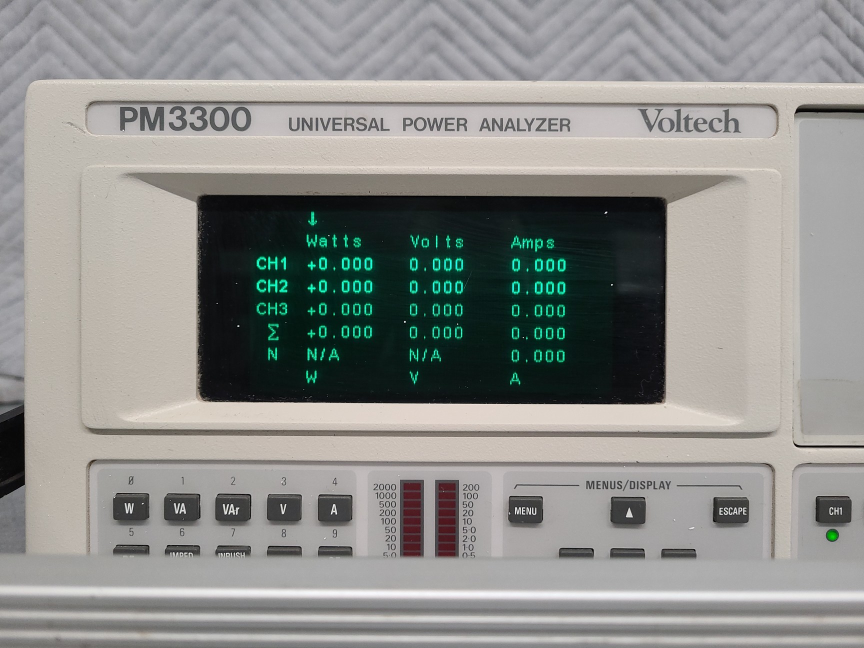 Image of Voltech PM3300 Universal Power Analyzer Lab